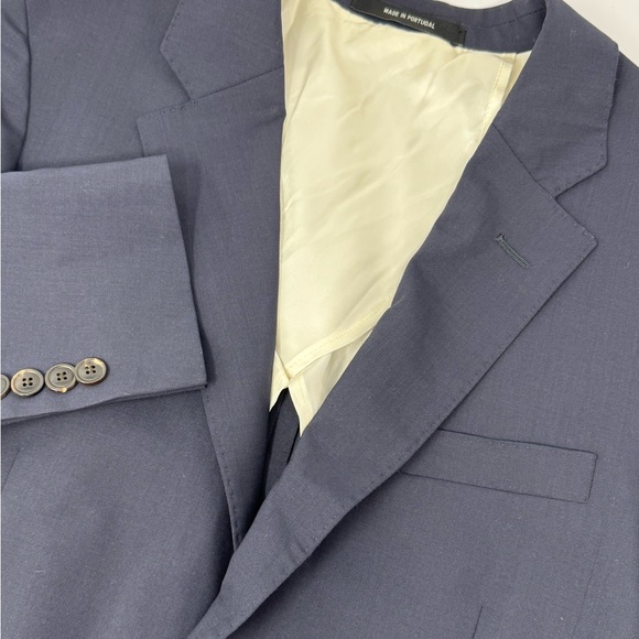 NWT Todd Snyder Wool Blend Navy Foundation Sutton Suit Jacket Sz 36S Retail $598